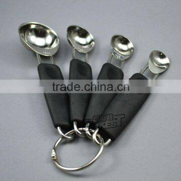 Best stainless steel plastic portable Metal Measuring Spoon set tools