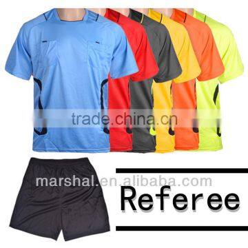 Factory price cheap referee soccer uniform referee uniform