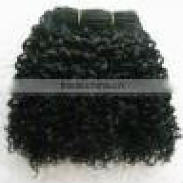 Indian human virgin kinky curly hair