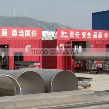 Skid-mounted On Site Pipe Fabrication Production Line