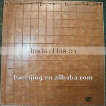 Moulding plastic for glass mosaic