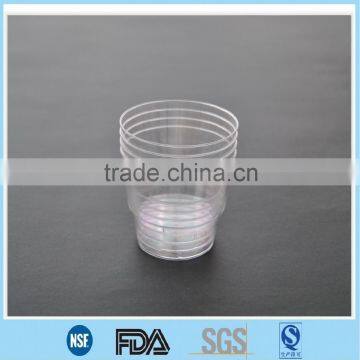 New Design of PS plastic cups,injection PS plastic cup