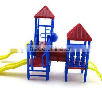 scale resin miniature model game slide equipment for kid toy