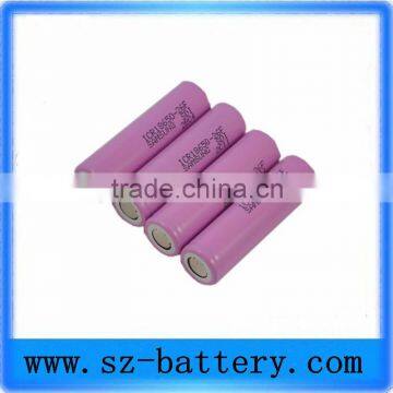 shenzhen manufacture supply rechargeable 18650 3.7v lithium compatible battery for samsung