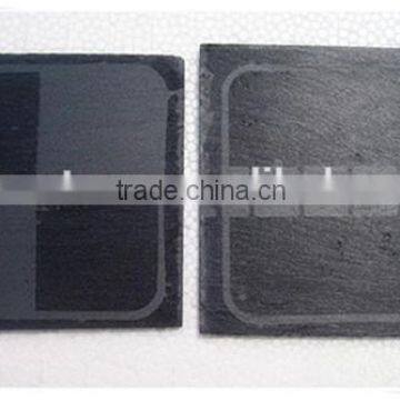 Eco-Friendly Customized Succinct Slate Square Coaster photo-4