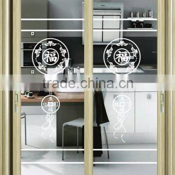 China Suppliers Aluminum Profile Security Door Glass Door B-8092