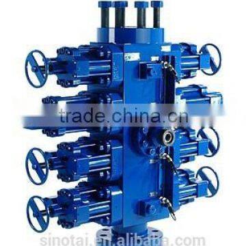 API standard Coiled tubing quad ram BOP