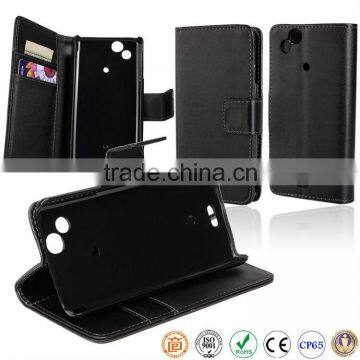 book style PU leather mobile phone case for Xperia Arc X12 LT15i