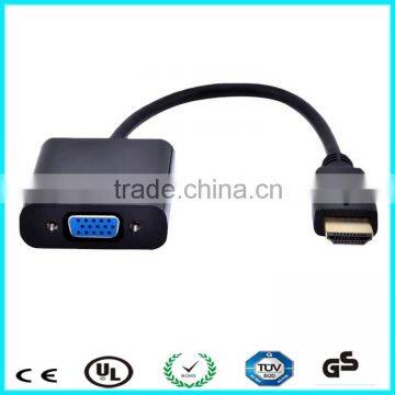 Factory Gold Plated Hdmi to Vga Converter Box for Computer photo-6