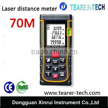 2015 High quality 70m laser distance meter laser rangefinder accuracy 2mm Maximum measuring distance 70m