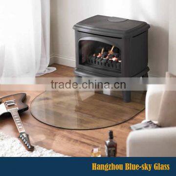 LT high quality 10mm fireplace glass price for stove