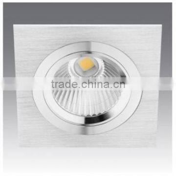 10W square commercial led downlight COB led light bulbs