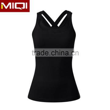 Fashionable High Quality Ladies Gym Singlets With Private Label Custom Gym Wear