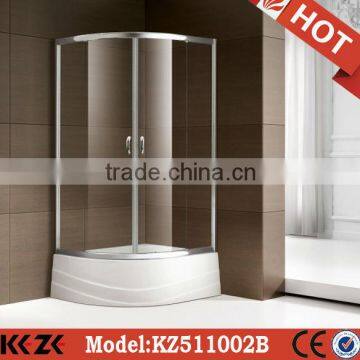 Hot sale in Europe and Africa aluminum small simple steam shower room