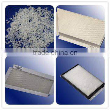 Best Quality SGS Certified 100% solid EVA air filter hot melt adhesive granule