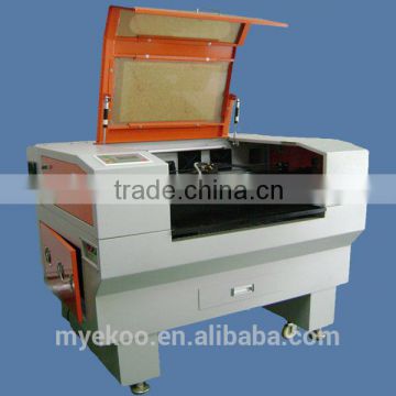 High speed single head fabric leather laser cutting machine