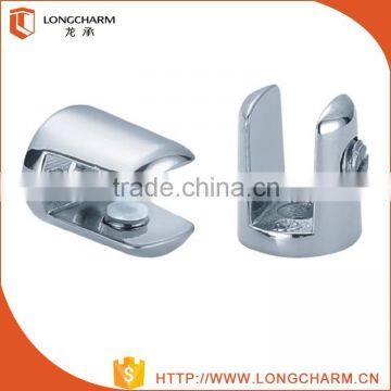 zinc alloy cabinet glass shelf clips