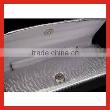 Socialite Noble Diamond Evening Bag Upscale Elegance Leather Clutch Bag for Lady Wholesale photo-5