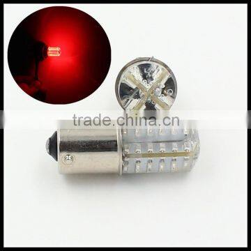 RED strobe light P12W BA15S 1156 LED Reverse Tail Light Bulb Lamp 48SMD BA15S 1156 LED turn signal lamps Silica waterproof