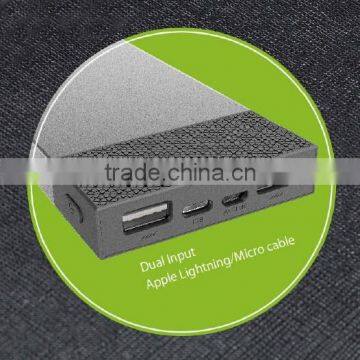 Private Mould Portable Power Bank 10000mah Real Capacity Mobile Power Battery Charger Output up to 4.8A photo-4