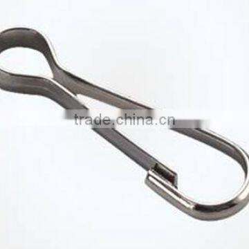 Nickel plated steel simplex hook