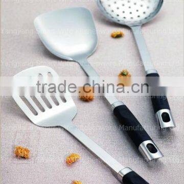 SS304 kitchen stainless steel cooking set of tools