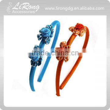 Fabric Flower Decoration Hair Accessory