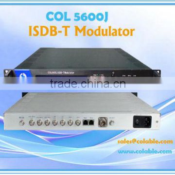 COL5600J DQPSK,QPSK, 16,64 QAM ISDB-T rf modulator