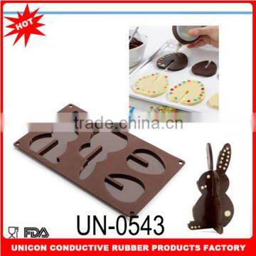 2014 hot sale polycarbonate chocolate moulds for 3d chocolate UN-0543