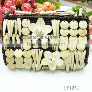 2016 New Designs in Stock Wholesale Coconut Shell Handbag Quality Choice photo-4