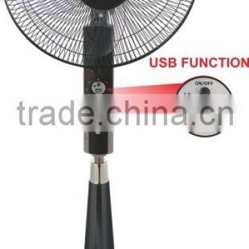 2015 rechargeable stand fan YG6218