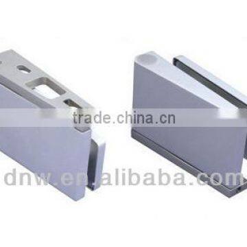 Frameless Glass door aluminum offset pivot hinge