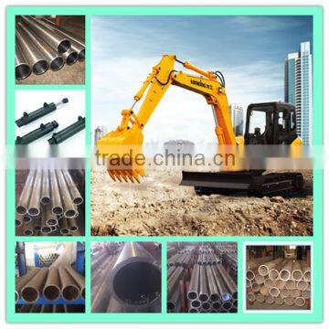 Steel pipe for hydraulic, oil and gas pipe and telescopic tube