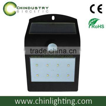 Hot sale wholesale IP65 CE RoHS led garden street light, solar led outdoor wall light