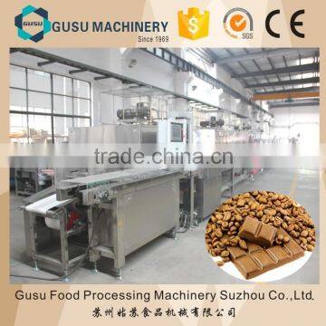 Large capacity QJJ275 chocolate moulding deposit line 086-18662218656