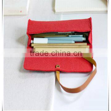 New Arrival Beauty Custom Handmade Felt Pen Bag