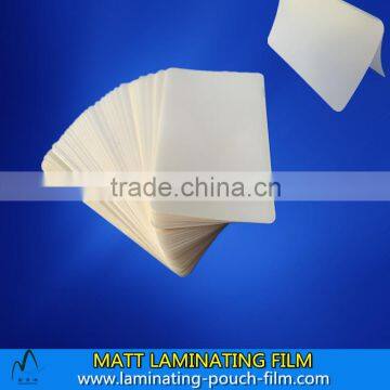 PET+EVA Matt Glossy 60mic 75mic 80mic 100mic 125mic 150mic Laminating Pouches Film For Office Usage