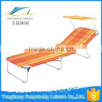 Adjustable folding beach sun beds,folding bed ,camping bed