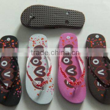 fashion pvc latest girls cheap wholesale slippers