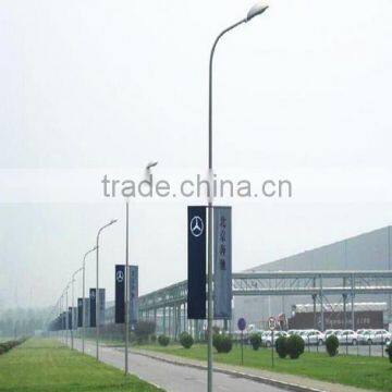 Steel street lighting poles