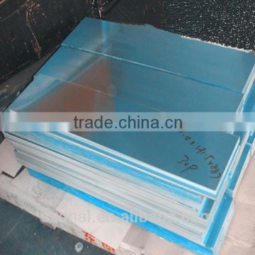 5052 H32 aluminum alloy sheet with PVC on surface