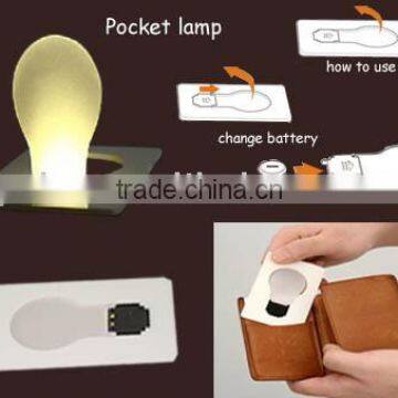 mini pocket led card light