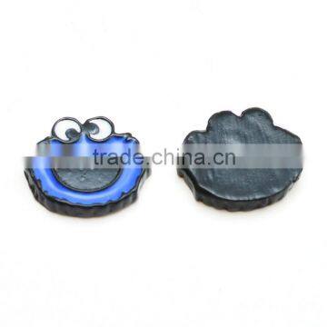 New arrival 2015 fashion frog design enamel jewelry accessories blue color alloy accessories size 9*11mm