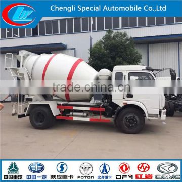 High performance cement mixer truck China brand concrete mixer truck FOTON 5000L petrolic cement mixer