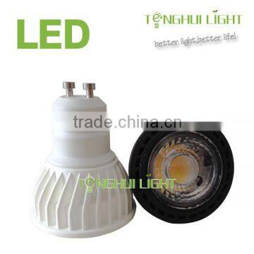 High power 7W 550lm COB LED GU10 replacement of halogen