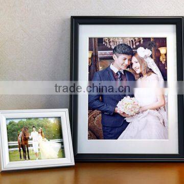 Premium quality modern simple style home Decorative wooden documents certificate Rahmen Natural solid wood wedding photo frame