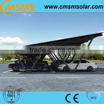 Solar module system aluminum carport mounting structure support