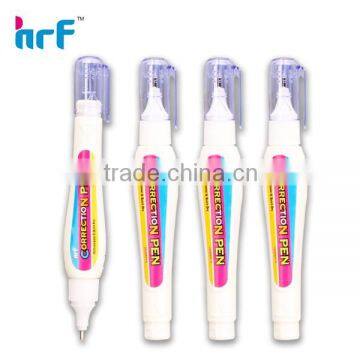 Smooth metal pinpoint tip Correction fluid pen