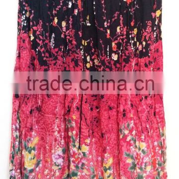 Traditional Indian Long printed skirts Bohemian Gypsy Casual Summer New Skirt