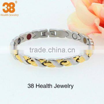 Silver Bracelet Powerful Watch with Energy for Health